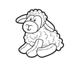 <span class='hidden-xs'>Coloriage de </span>Moutons en peluche à colorier
