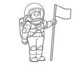 Dibujo de Un astronaute
