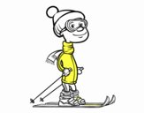 Skieur professionnel